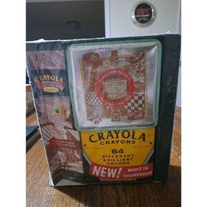 2008 Crayola Crayons Hallmark Set 50th Anniversary of 64 Crayon Box with Tin